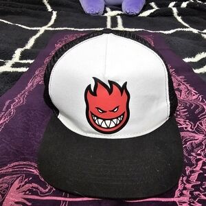 Spitfire Hat, O/S, Black and White